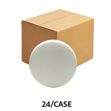 Lake Country Flat Foam Pads 3.5 Inch White (Case of 24) - LC-76-62350