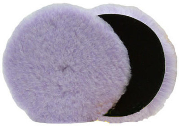 Lake Country Mfg Foamed Wool 5.5 x 0.75 in Thick Polishing Buffing Pad