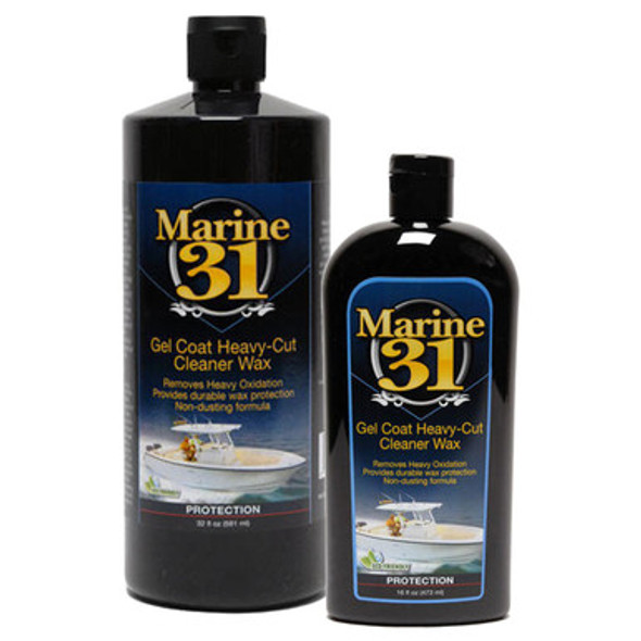 Marine 31 Gel Coat Heavy-Cut Cleaner Wax