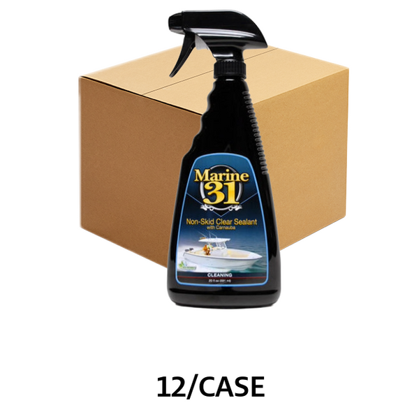 Marine 31 Non-Skid Clear Sealant with Carnauba 20 oz (Case of 12) - M31-730