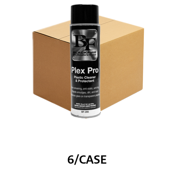 BLACKFIRE Plex Pro Plastic Cleaner And Protectant 19 oz (Case of 6) - BF-295