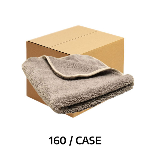 Cobra Gun Metal Elite Microfiber Towel 16 x 16 Inch (Case of 160) - COBRA-MF-ELITEM