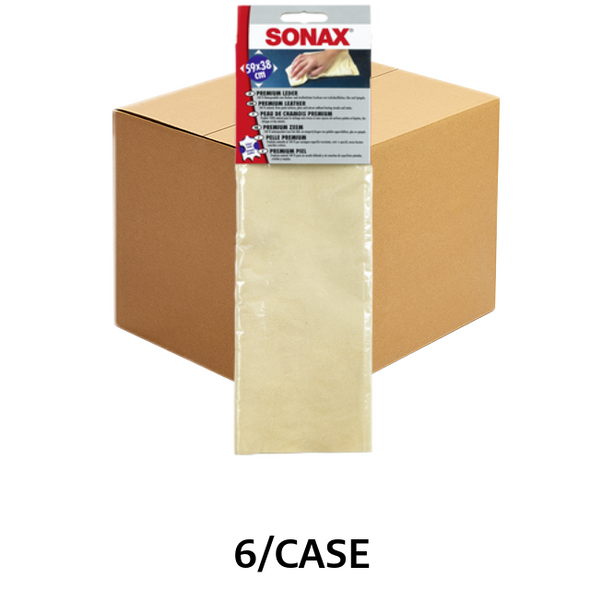 SONAX Leather Chamois 20 x 15 Inch (Case of 6) - SON-416300