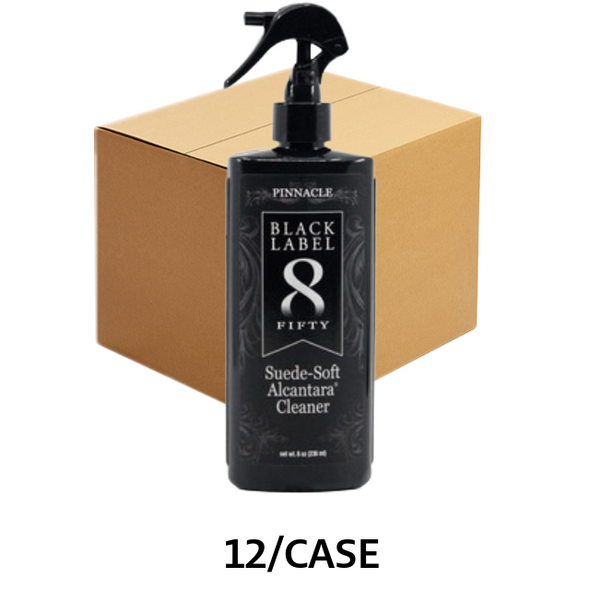 Pinnacle Black Label Suede-Soft Alcantara Cleaner 8 oz (Case of 12) - PBL-225