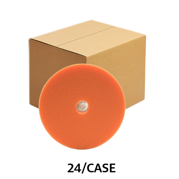 6.5 Inch Orange SDO Light Cutting Pad (Case of 24) - LC-SDO-22650