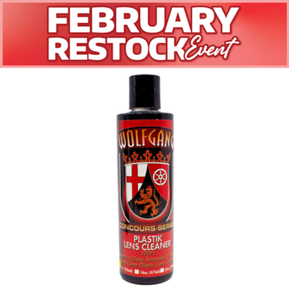 Wolfgang Plastic Headlight Lens Cleaner