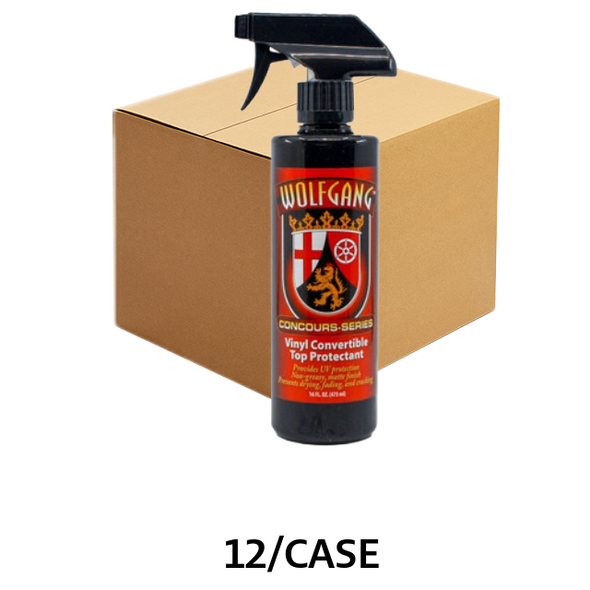 Wolfgang Vinyl Convertible Top Protectant 16 oz (Case of 12) - WG-2550