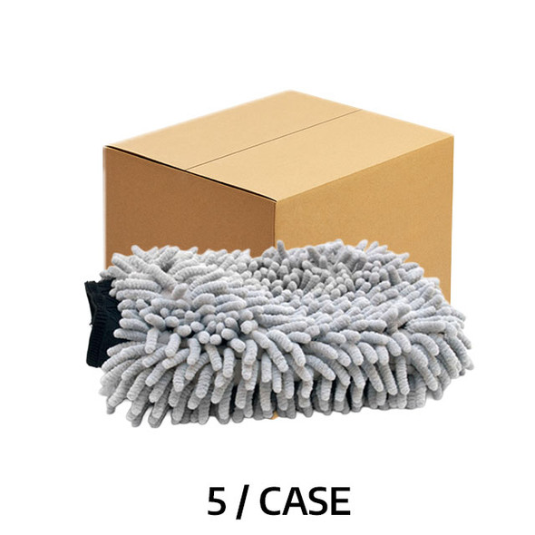 Cobra Supreme Micro-Chenille Wash Mitt (Case of 5) - COBRA-79GY