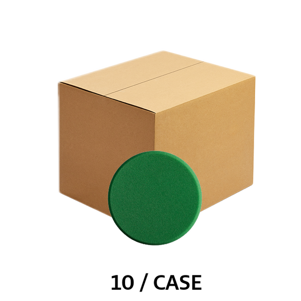 SONAX 6.5" Green Polishing Pad (Medium) - (Case of 10)