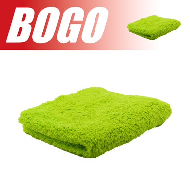 Speed Master Cloud 9 Microfiber Buffing Towel - Green