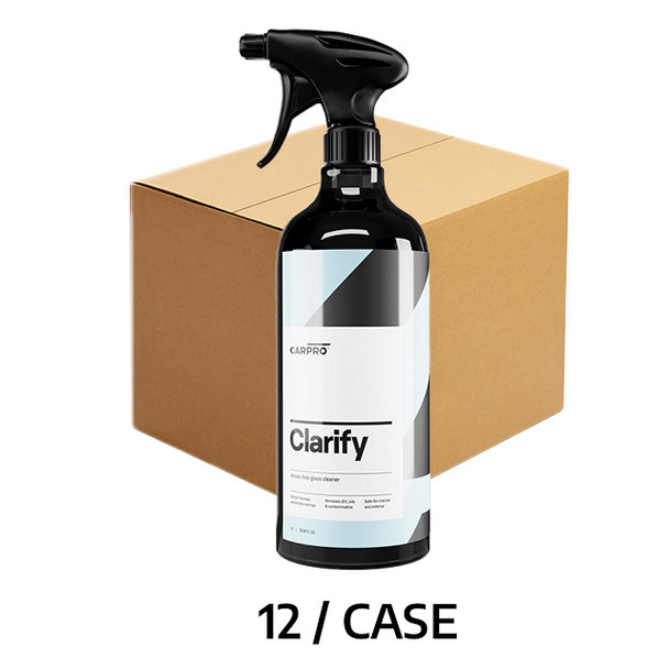 CARPRO Clarify Streak Free Glass Cleaner 1 Liter (Case of 12) - CP-CF1L