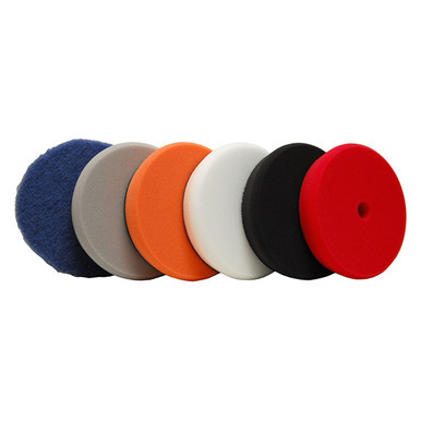Lake Country Force Hybrid Foam Pads 3.5 Inch Wool (Case of 24) - LC-HYB-80-1