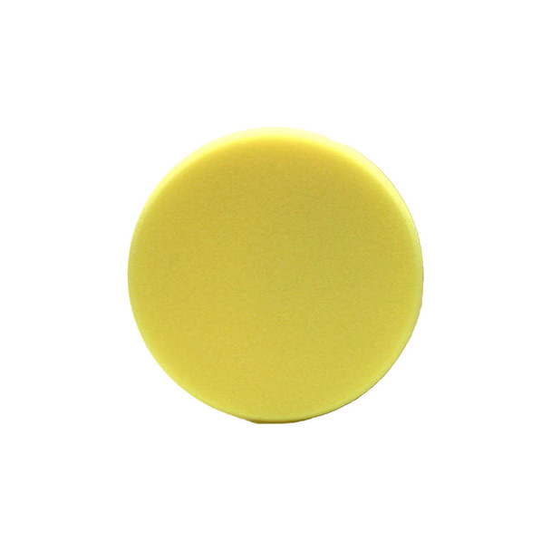 Lake Country Flat Foam Pads 3.5 Inch Yellow (Case of 24) - LC-76-52350