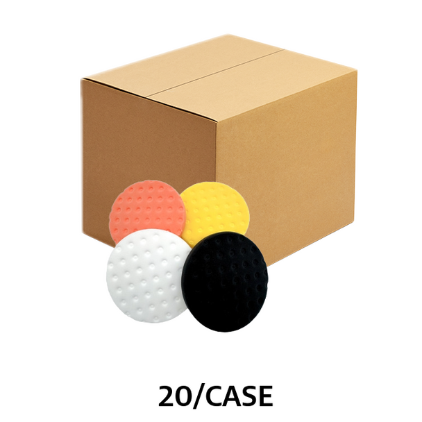Lake Country CCS Foam Smart Pads 6.5 Inch Black (Case of 24) - LC-78-72650-T-WS