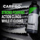 CARPRO Reset Intensive Car Shampoo produces a thick foam that clings to vertical body panels and increases dwell time.