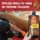 Pinnacle Liquid Souveran Car Wax is easy to apply either by hand or by machine polisher