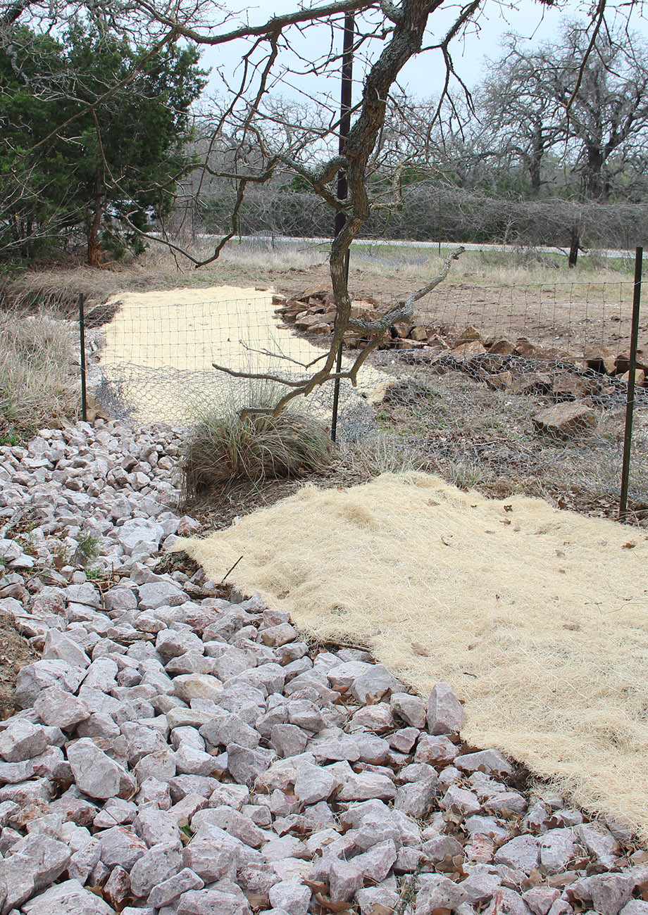 Wood Fiber Erosion Control Blanket Native American Seed