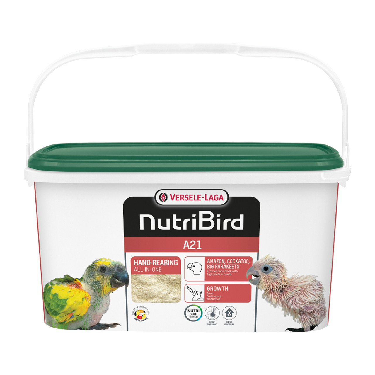 NutriBird A21 High Protein Hand Rearing Food for Baby Birds 3kg