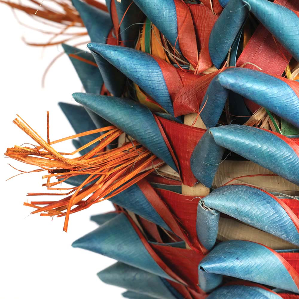 Pineapple Pinata Large Natural Woven Palm Leaf Parrot Toy - Northern ...
