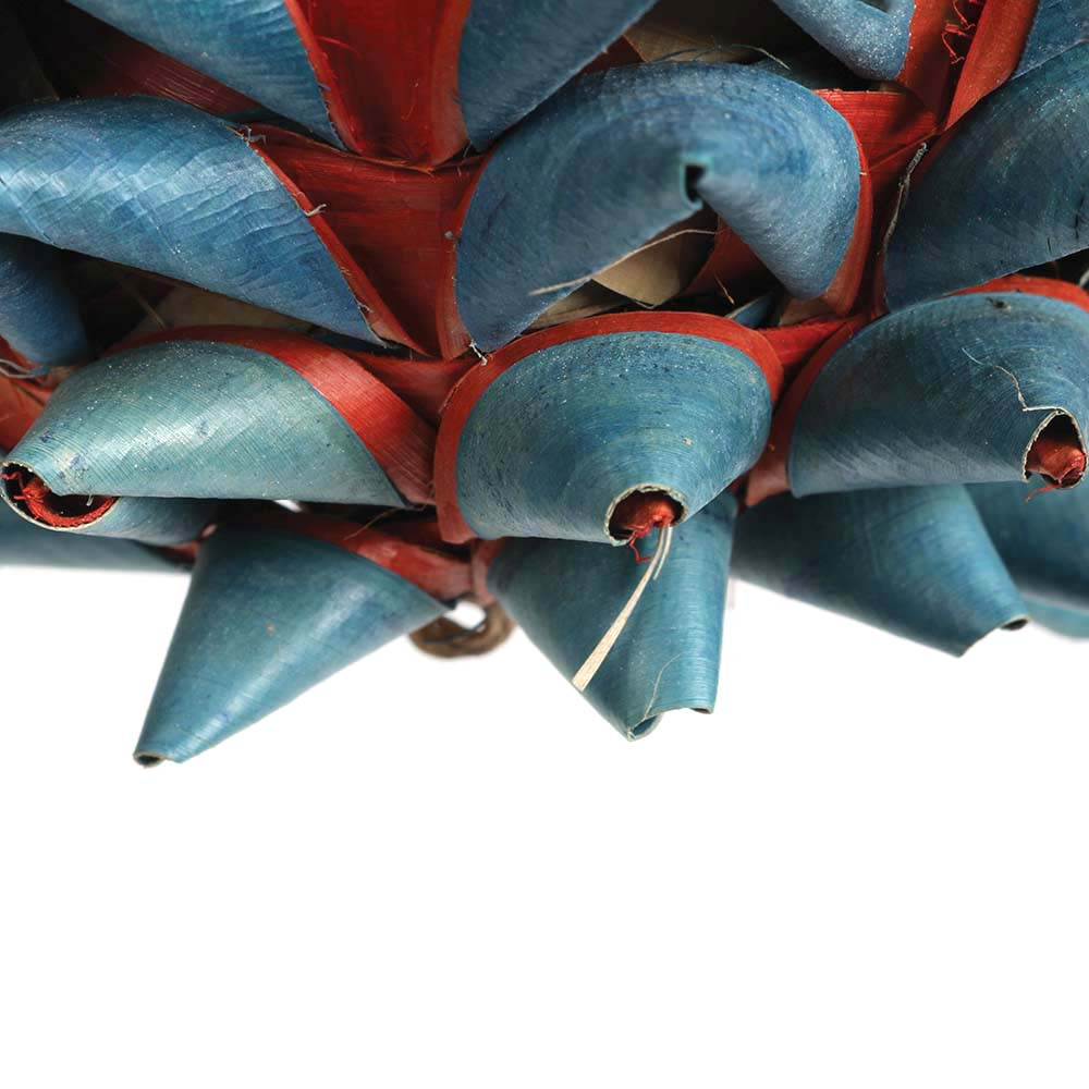 Pineapple Pinata Large Natural Woven Palm Leaf Parrot Toy