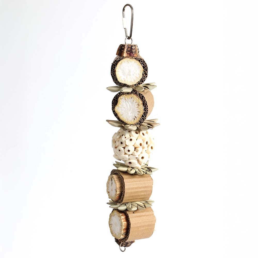 Lumberjack Sola Stacker Natural Parrot Toy - Northern Parrots