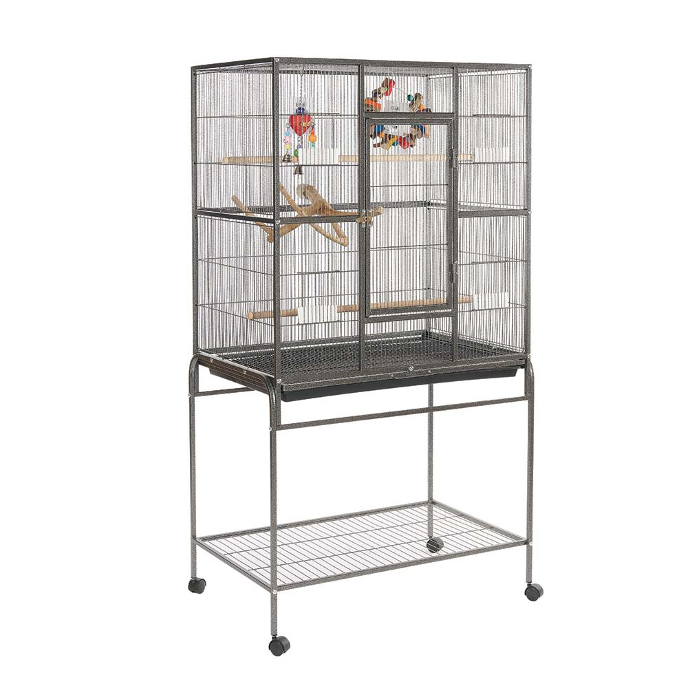 Picture of Oregon Flat Top Pet Bird and Small Parrot Cage with Stand - Northern ...