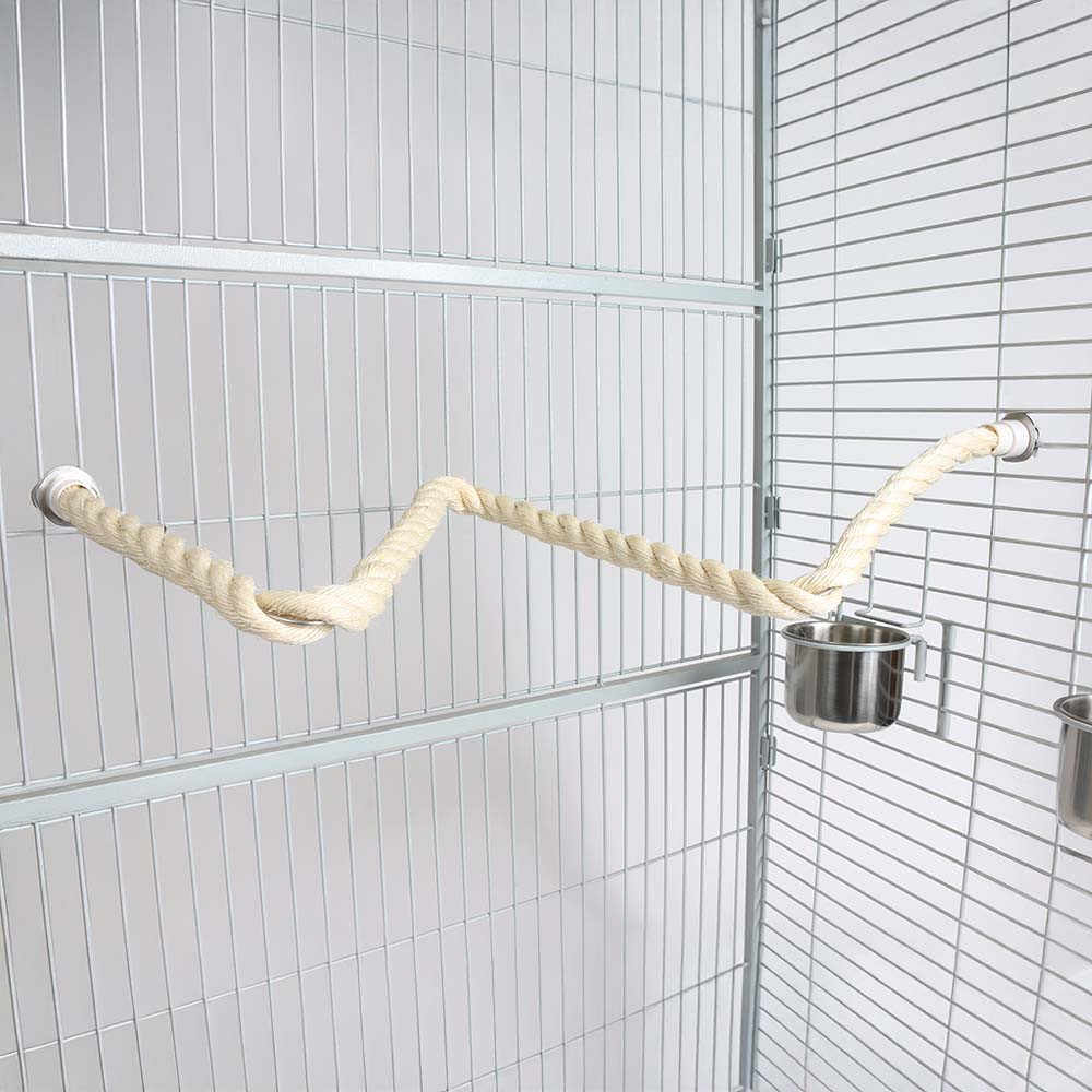Sisal Rope Zig Zag Parrot Perch - Medium - Northern Parrots