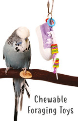 Chewable Foraging Parrot Toys | Products Reviewed and How To Use Guide