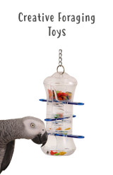 Creative Foraging Parrot Toys | Products Reviewed and How To Use Guide