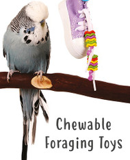 Chewable Foraging Parrot Toys | Products Reviewed and How To Use Guide