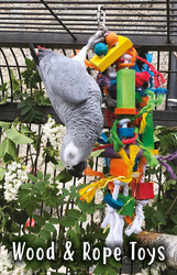 Parrot Wood And Rope Toys | Products Reviewed and How To Use Guide