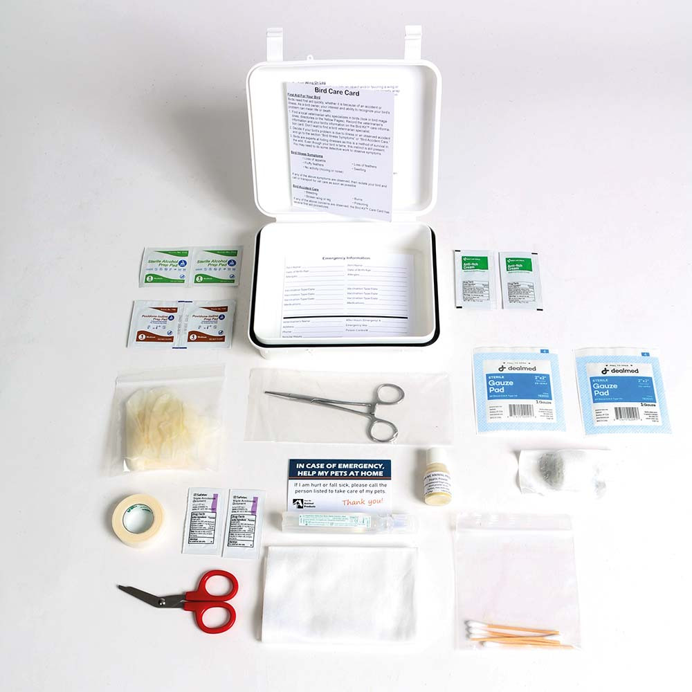 Emergency Parrot First Aid Kit for Pet Birds