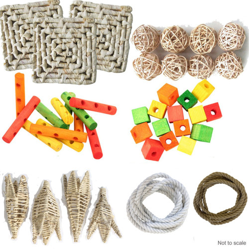 Northern Parrots Toy Making Parts Value Kit - Sm/Med