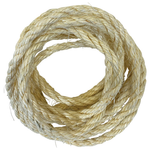 Natural Sisal Rope Parrot Toy Making Part