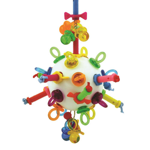 Nuts, Bolts & Binkies Puzzle Parrot Toy - Large