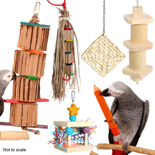 Northern Parrots African Grey Parrot Toy Sale Pack