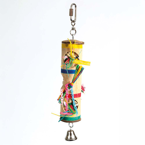 Foraging Barrel Parrot Toy 1