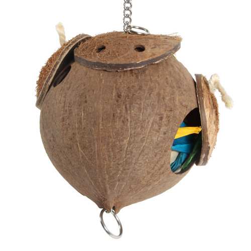 coco loco foraging parrot toy