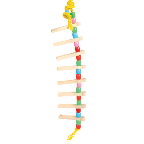 Peg Stacker Parrot Toy Small 2
