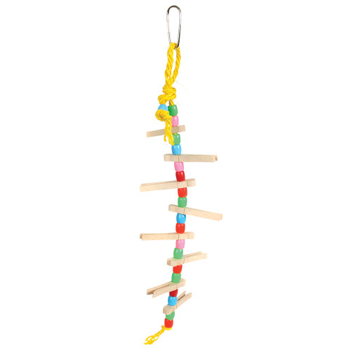 Peg Stacker Parrot Toy Small 4