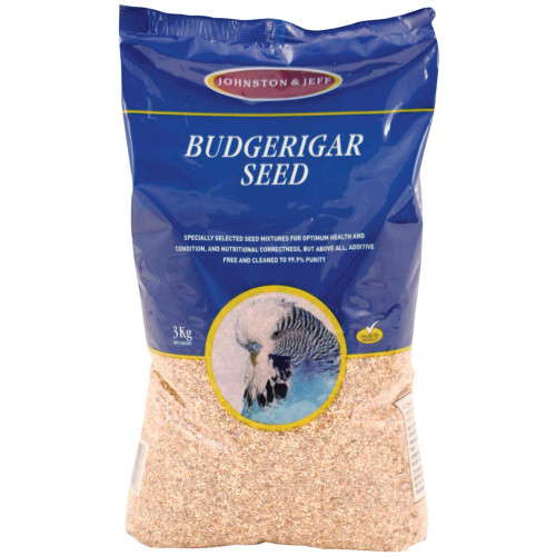 Johnston and Jeff Expert Budgie Seed 3Kg