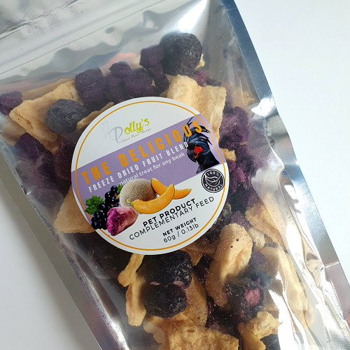 polly's the delicious freeze dried fruit and veg