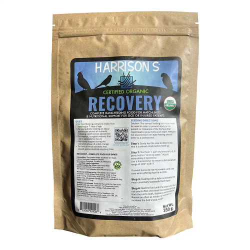 Harrison’s Recovery Premium Hand Feeding Formula 350g