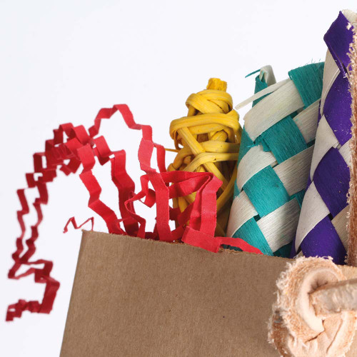 Leather Elves Foraging Fun Fries Parrot Toy 4