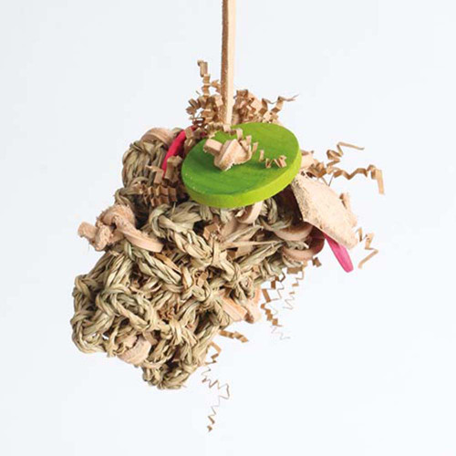 Leather Elves Foraging Fun Taco Parrot Toy 1