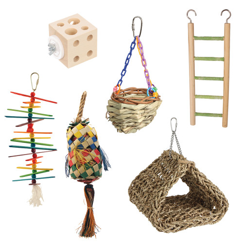 Northern Parrots Budgie Parrot Toy Pack