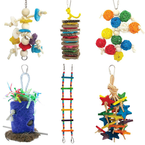 Northern Parrots Budgie Parrot Toy Pack