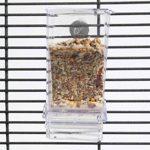 No Mess Pet Bird and Parrot Food Feeder 1