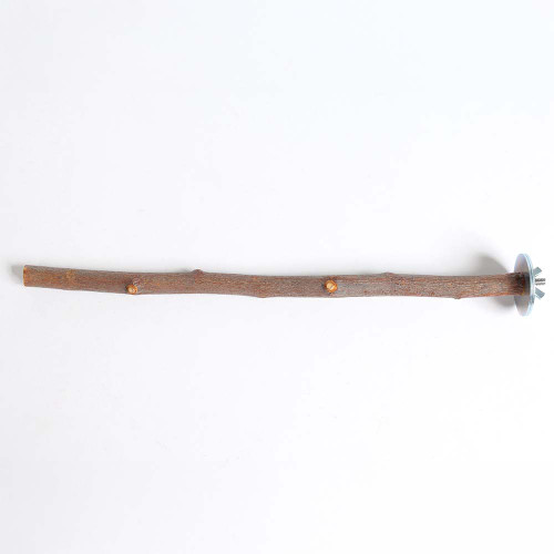 Mini Natural Willow Parrot Perch 12" (30cm) - 0.5" Dia 1