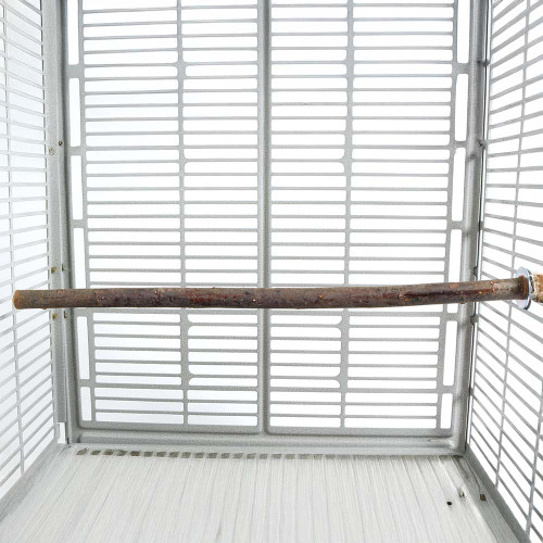 Small Natural Willow Wood Parrot Perch 18" (45cm) - 0.75" Dia